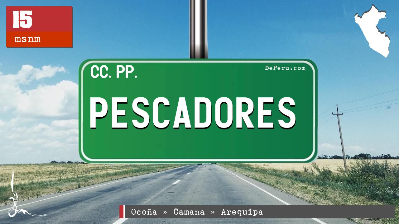 Pescadores