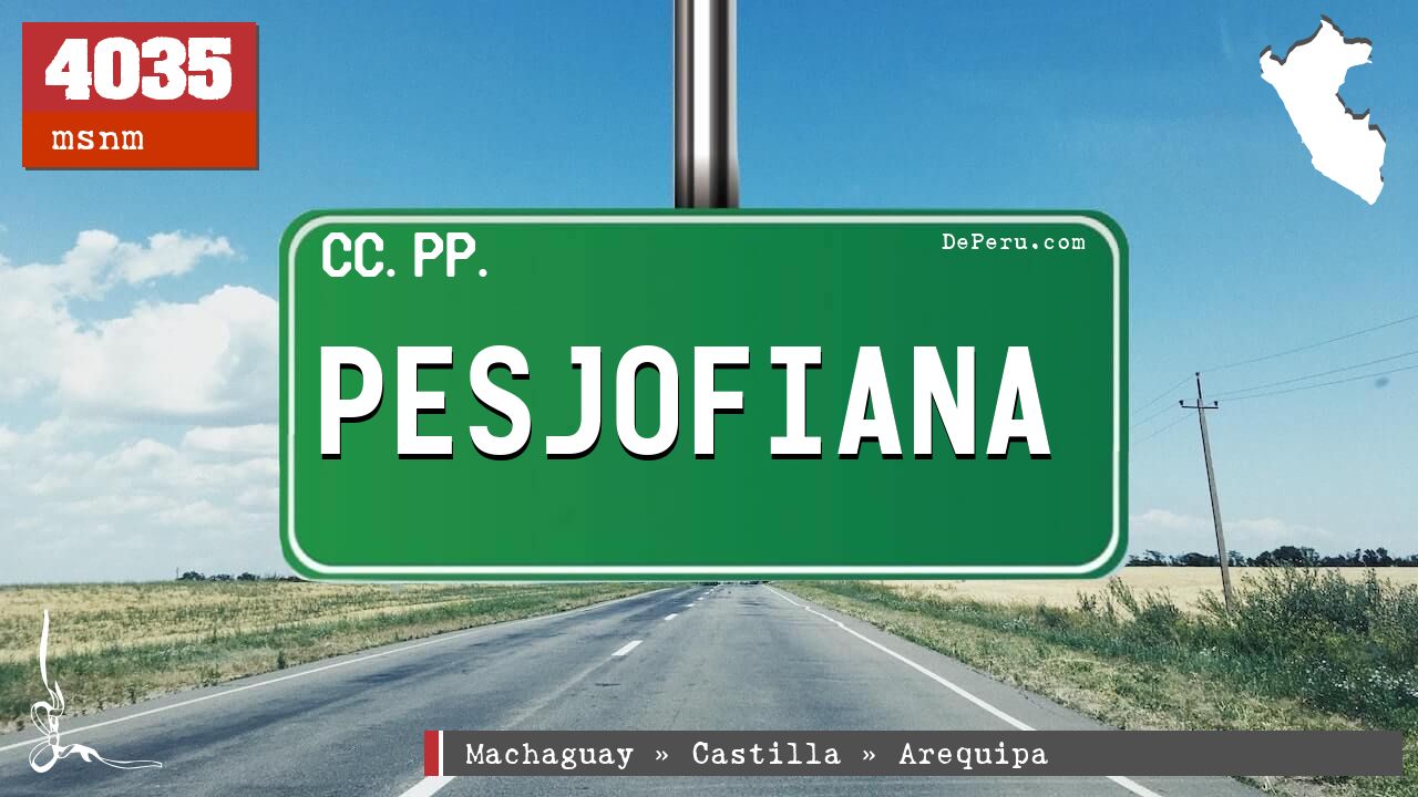 PESJOFIANA