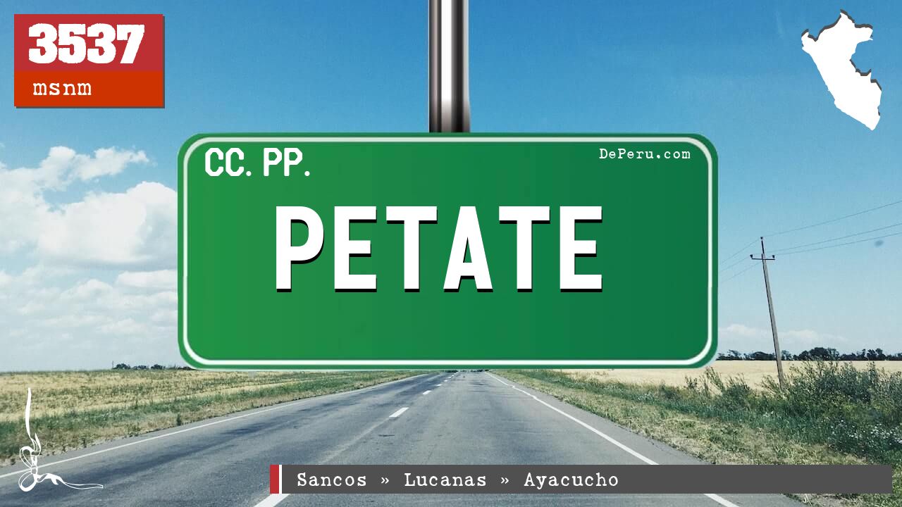 PETATE