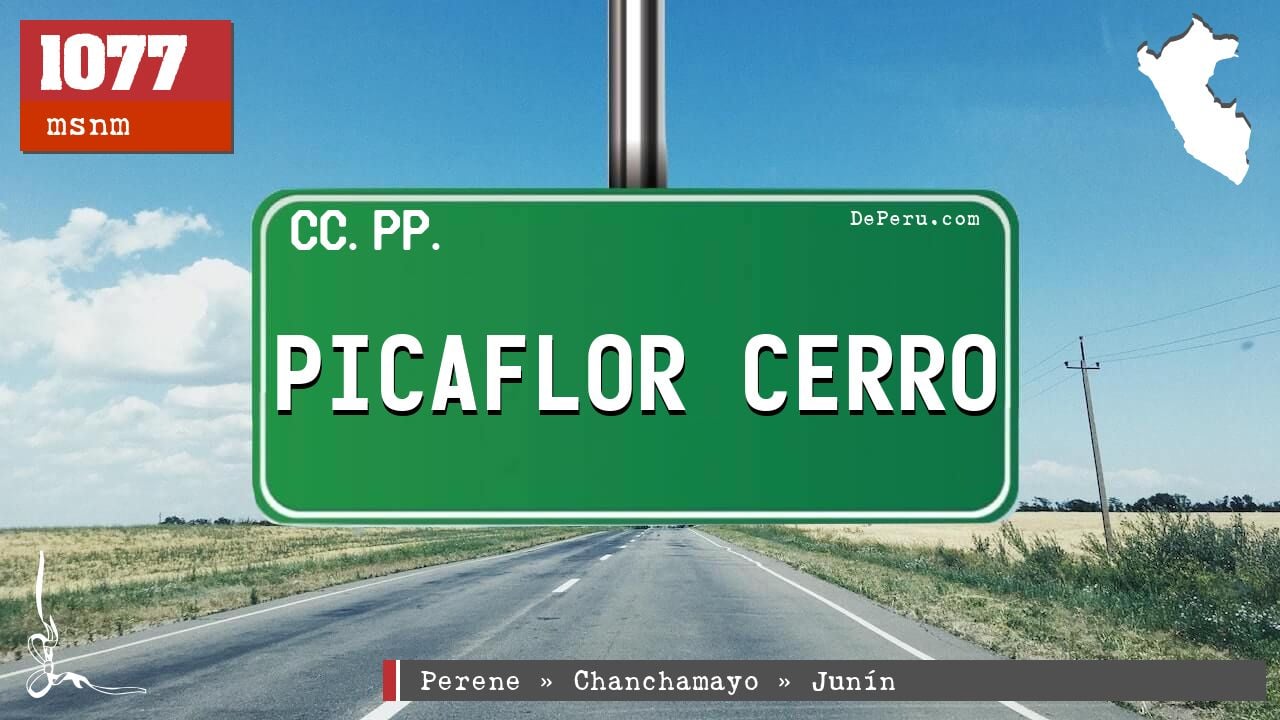 Picaflor Cerro