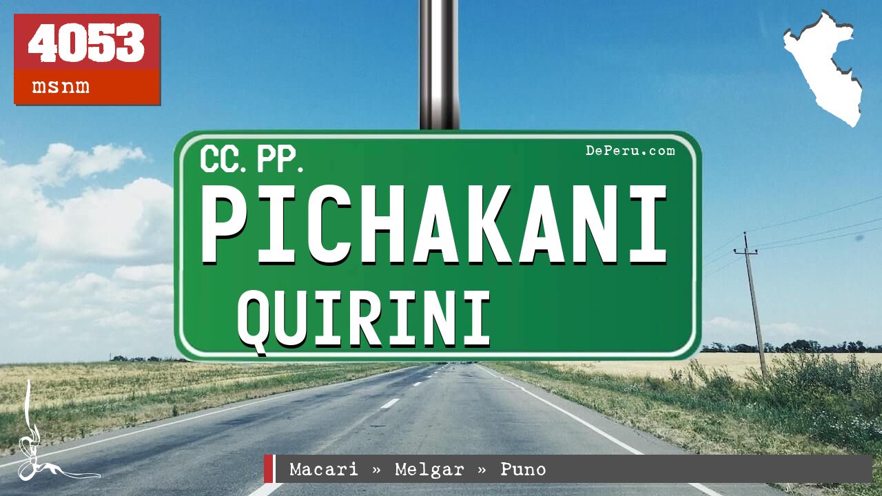 Pichakani Quirini