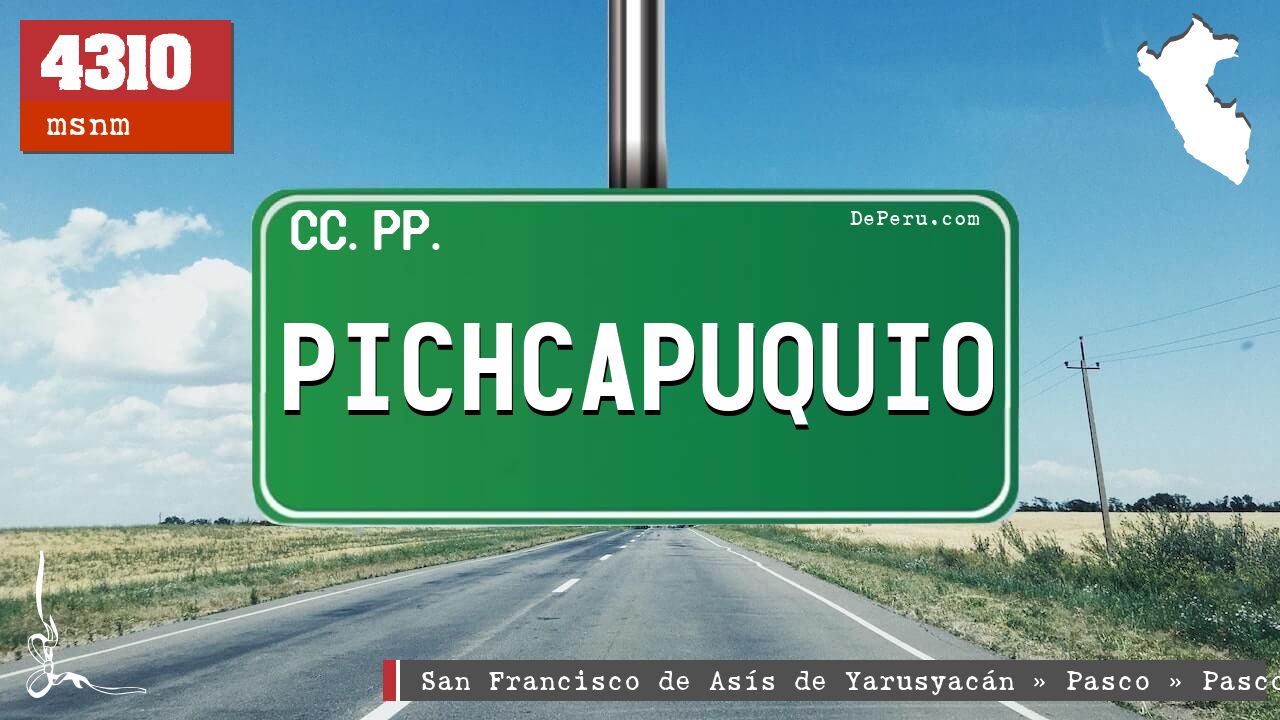 Pichcapuquio