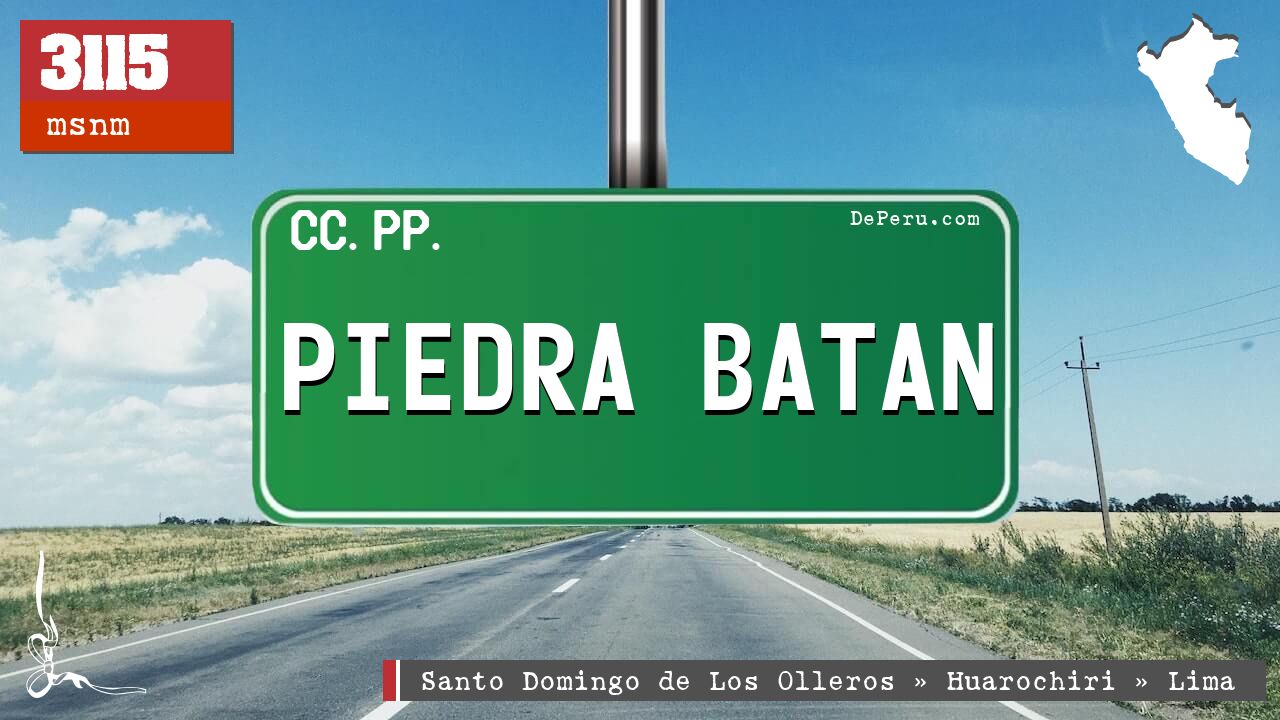 PIEDRA BATAN