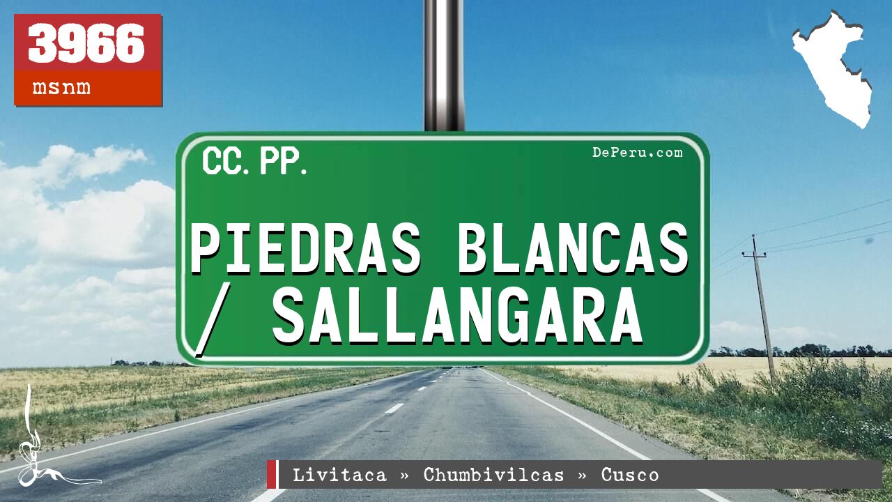 Piedras Blancas / Sallangara