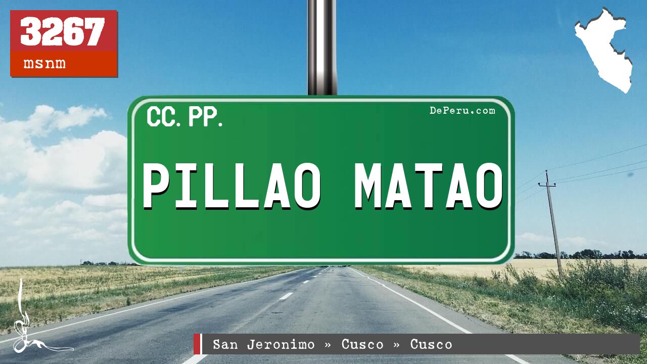 PILLAO MATAO