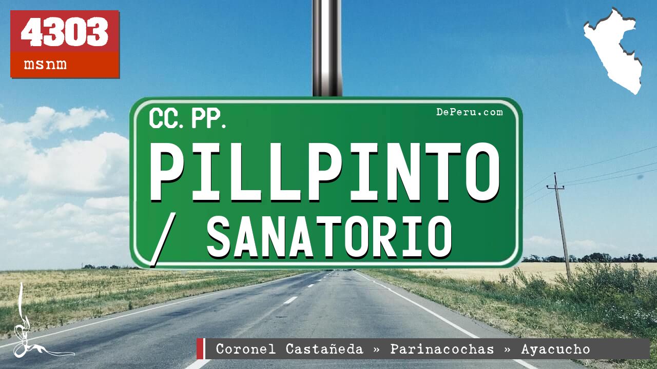 Pillpinto / Sanatorio