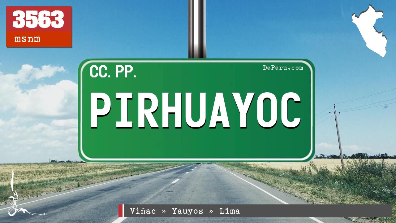 Pirhuayoc