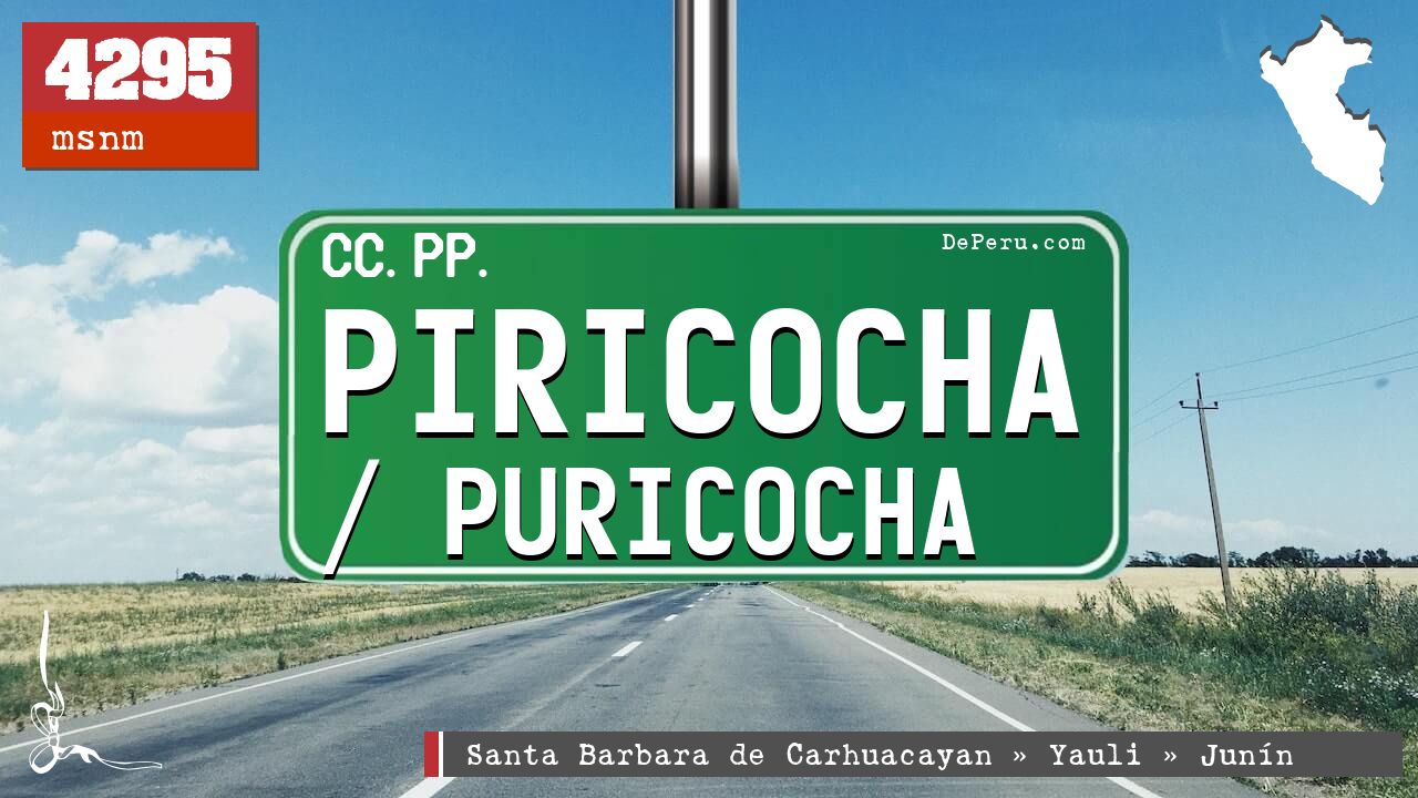 Piricocha / Puricocha