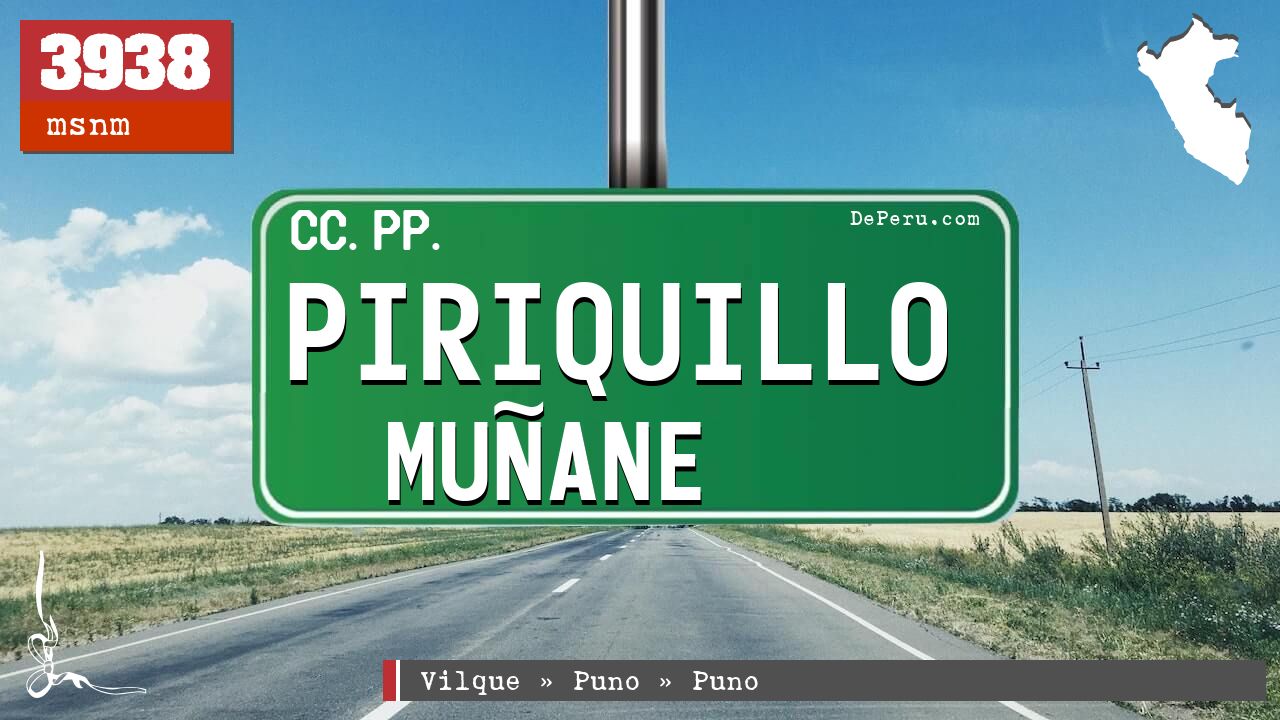 Piriquillo Muane