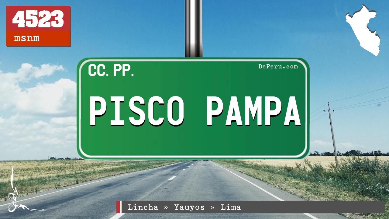 Pisco Pampa