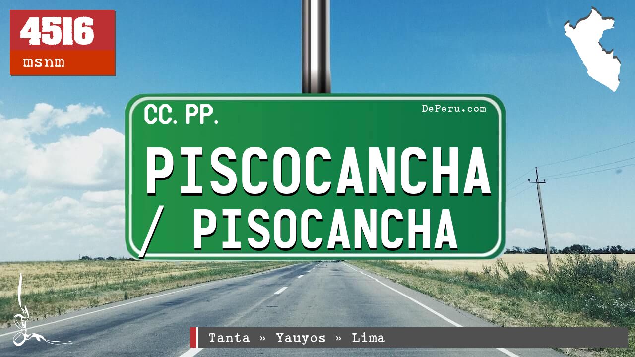 Piscocancha / Pisocancha