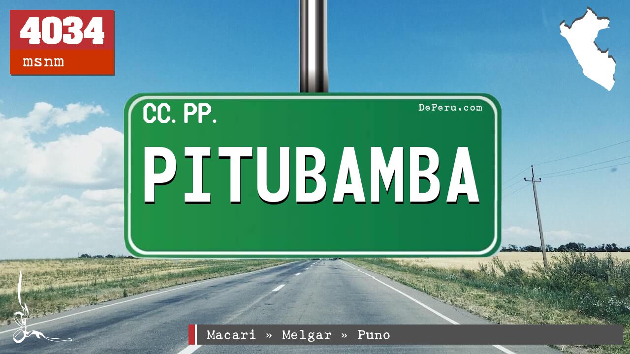 PITUBAMBA