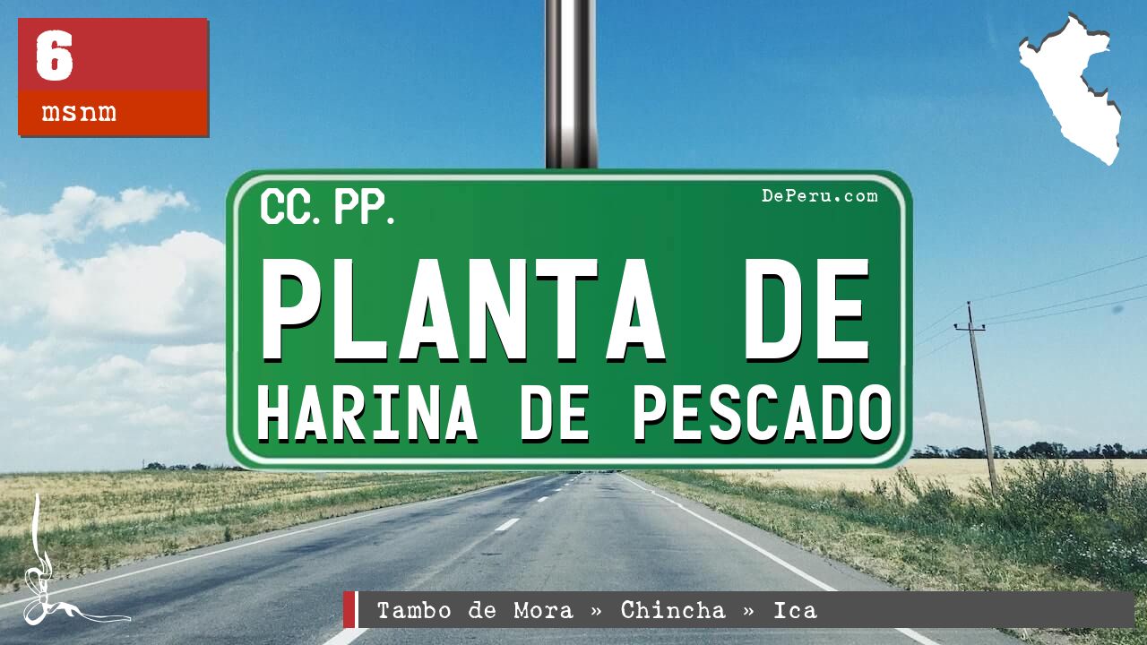 Planta de Harina de Pescado