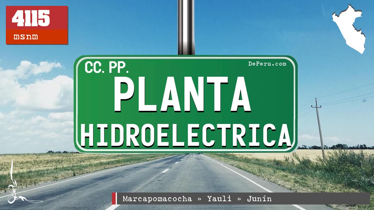 Planta Hidroelectrica