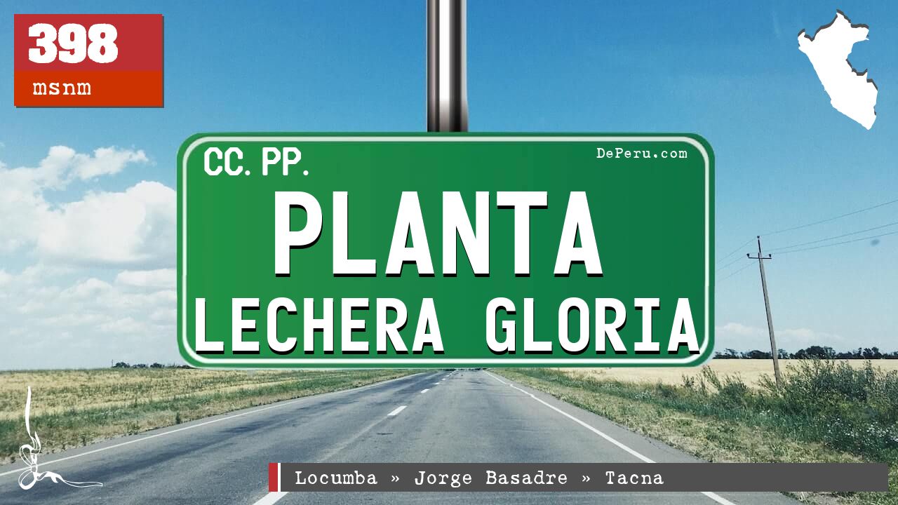 Planta Lechera Gloria