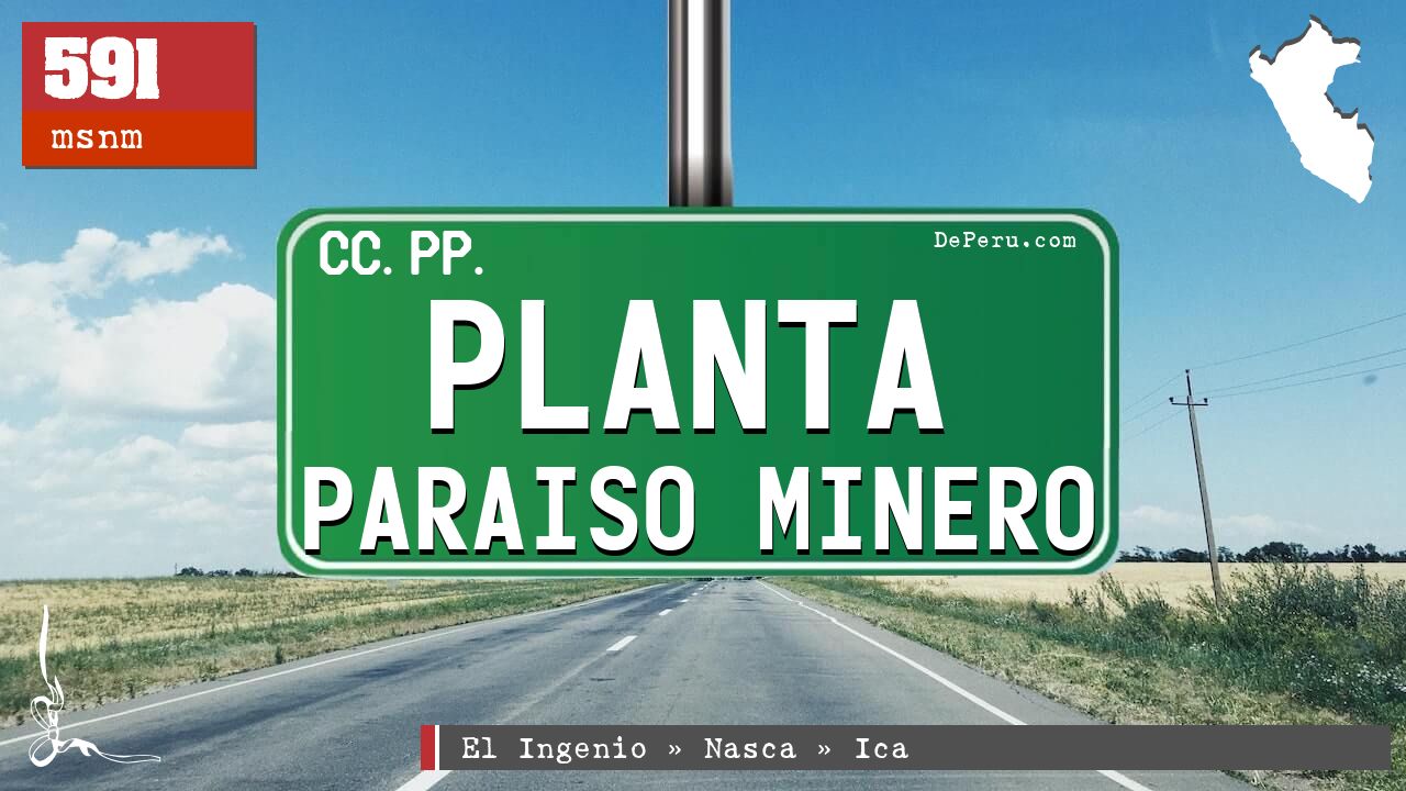 Planta Paraiso Minero