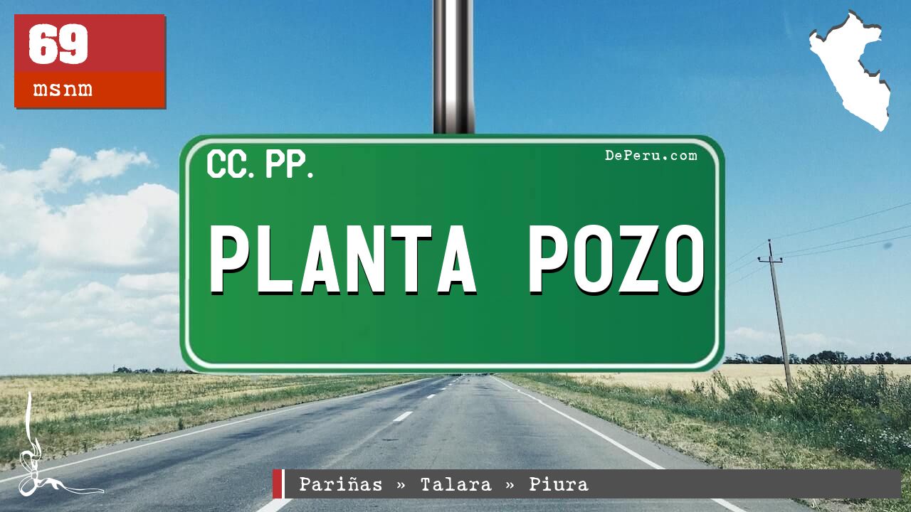 Planta Pozo