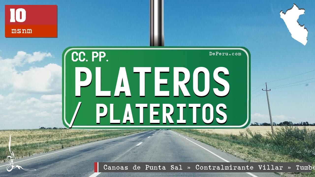 Plateros / Plateritos
