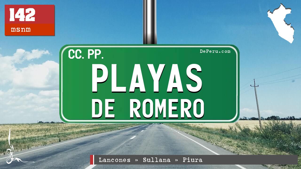 Playas de Romero