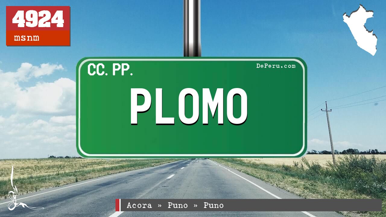 Plomo