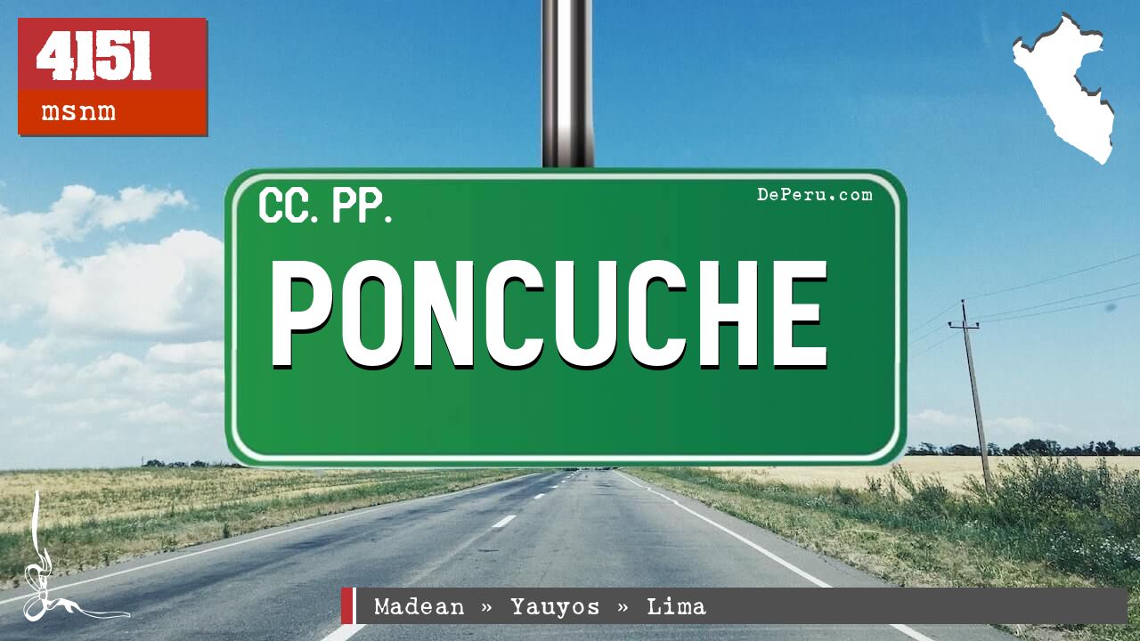 Poncuche