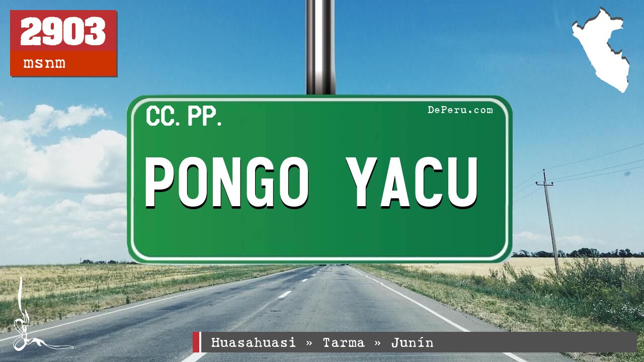 Pongo Yacu