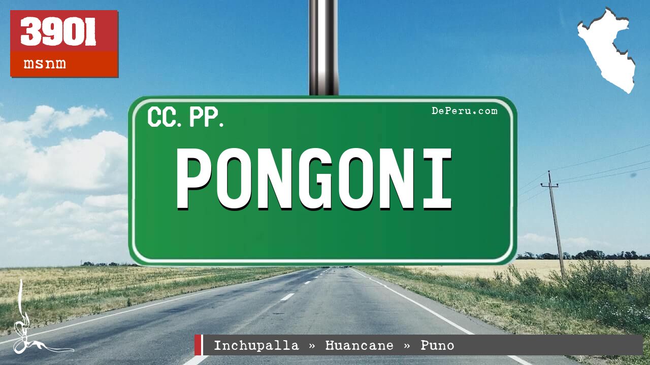 Pongoni