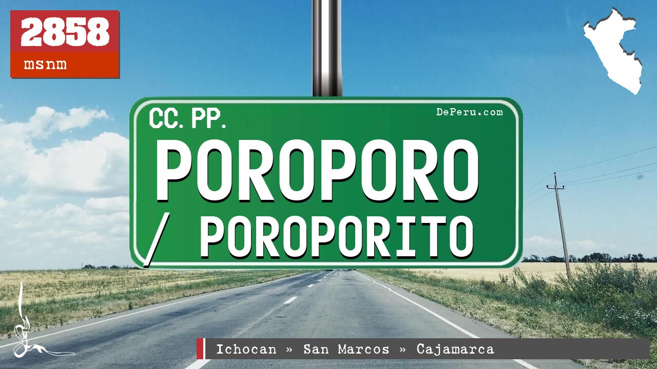 Poroporo / Poroporito