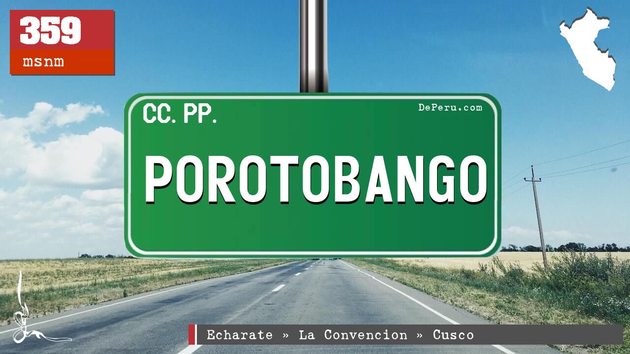 POROTOBANGO