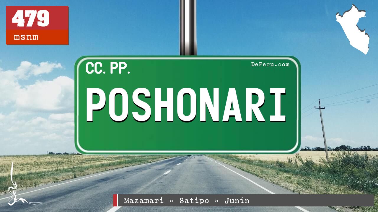 Poshonari