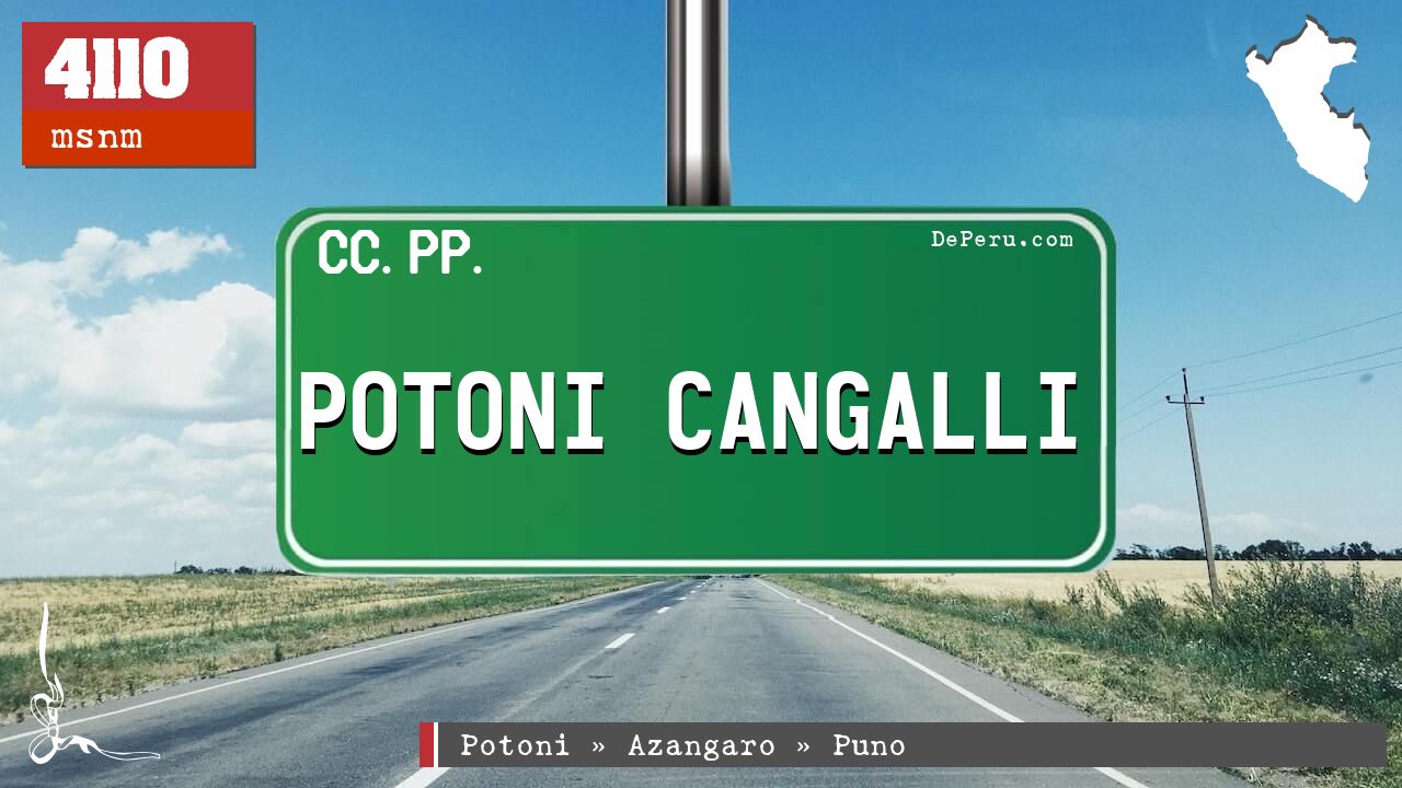 Potoni Cangalli