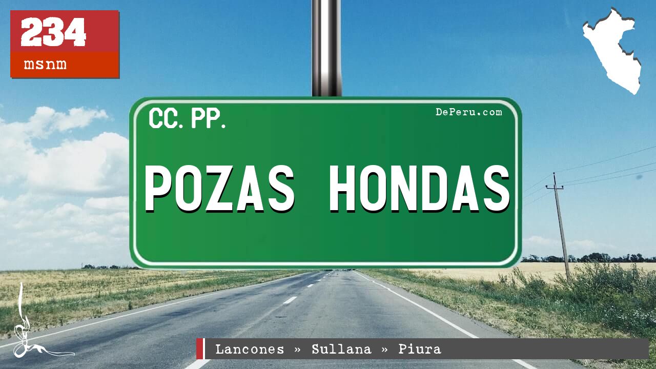 Pozas Hondas
