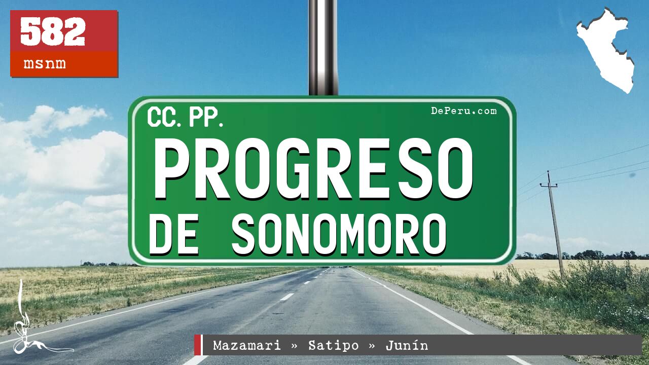 Progreso de Sonomoro