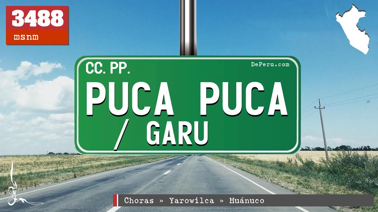 Puca Puca / Garu