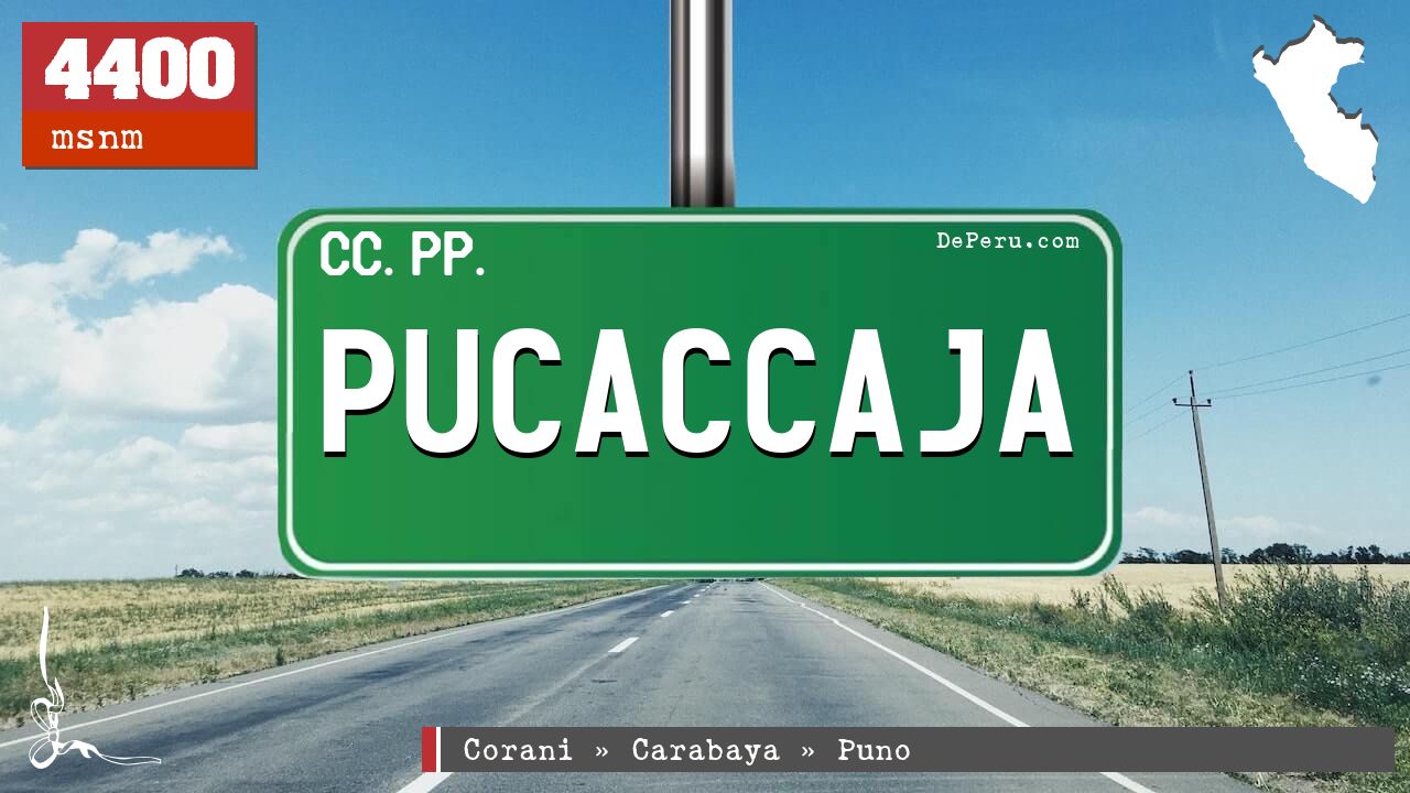 Pucaccaja