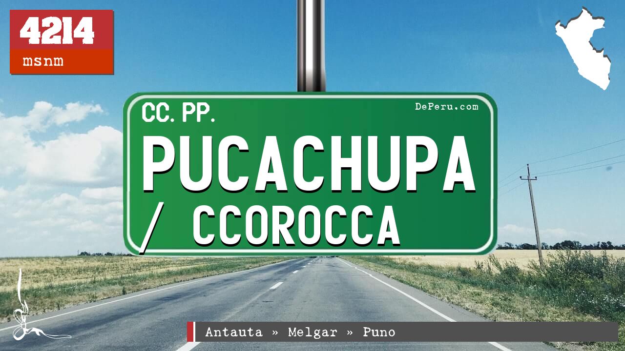 Pucachupa / Ccorocca