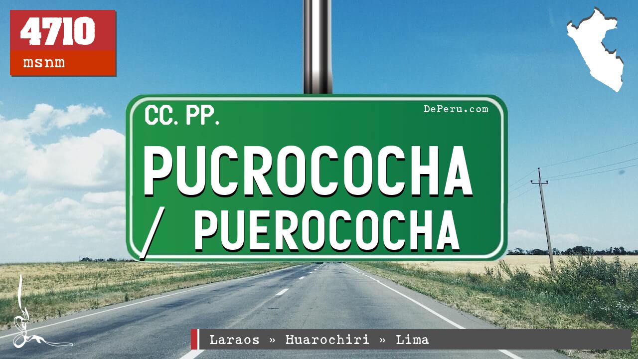Pucrococha / Puerococha