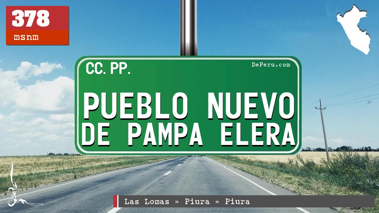 Pueblo Nuevo de Pampa Elera