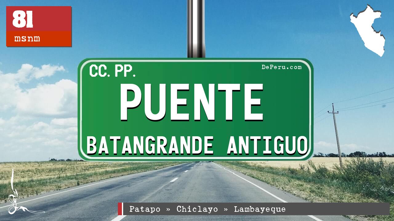 Puente Batangrande Antiguo