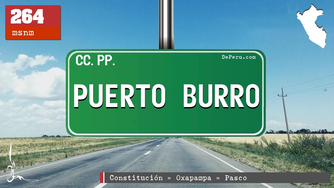 PUERTO BURRO