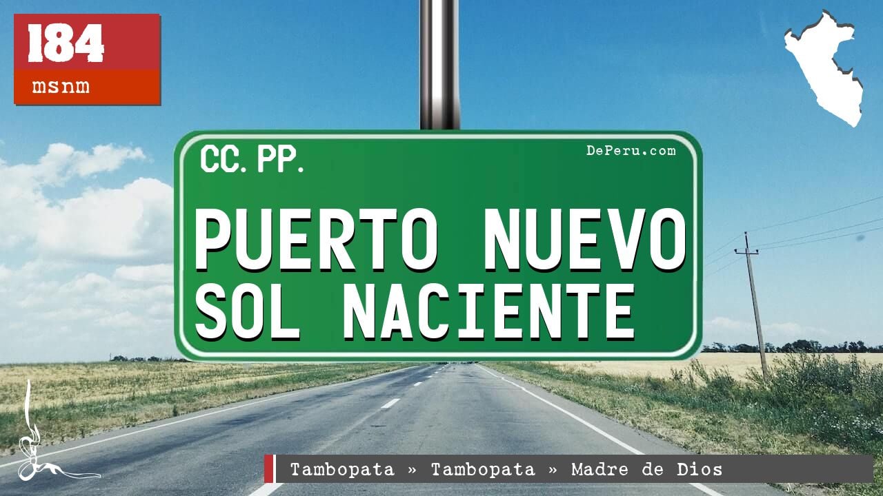 Puerto Nuevo Sol Naciente