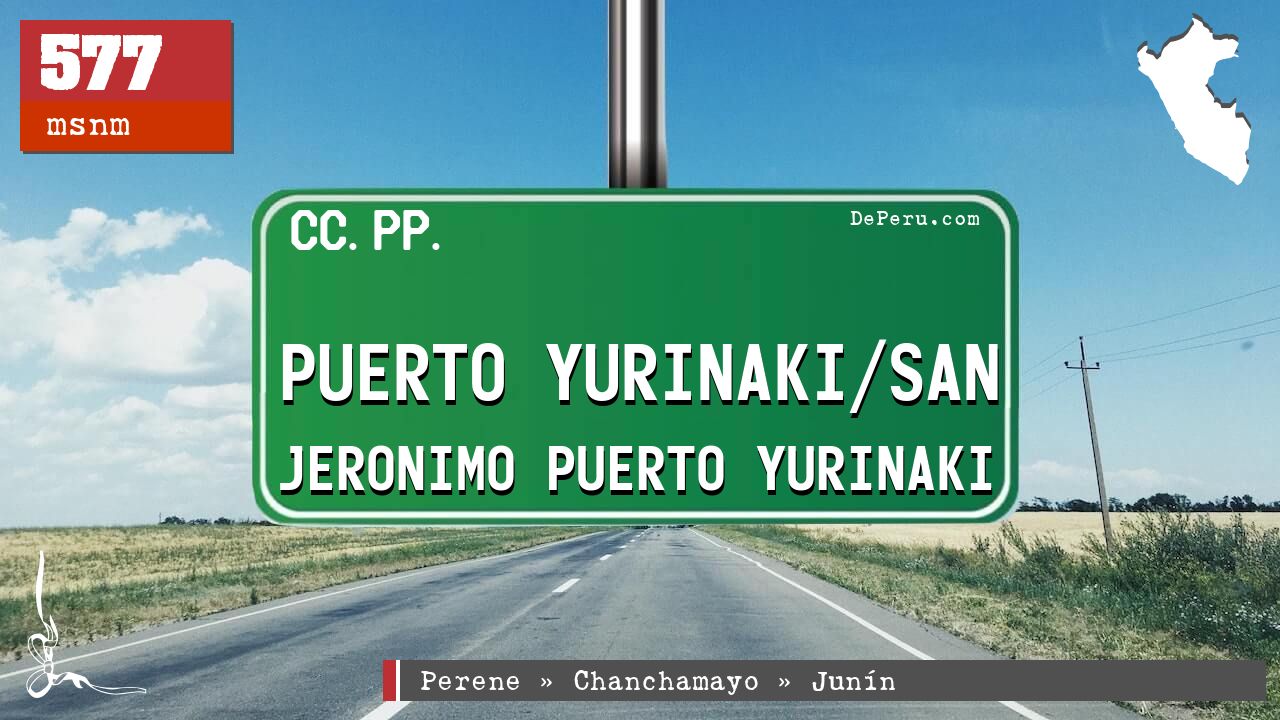 Puerto Yurinaki/San Jeronimo Puerto Yurinaki