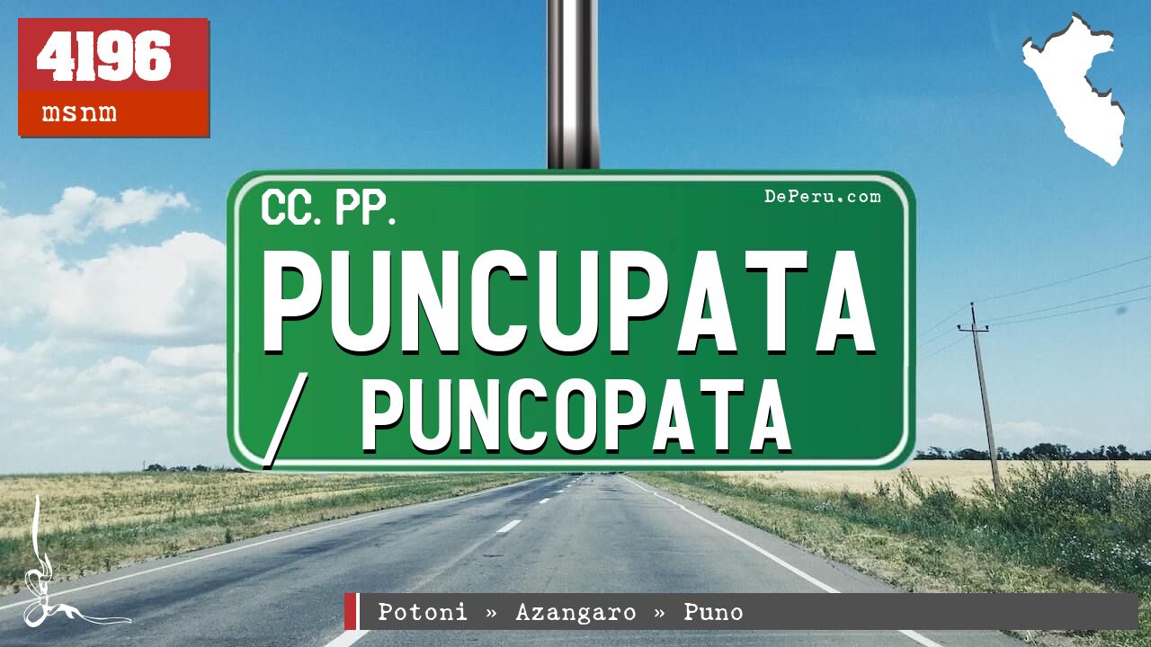 Puncupata / Puncopata