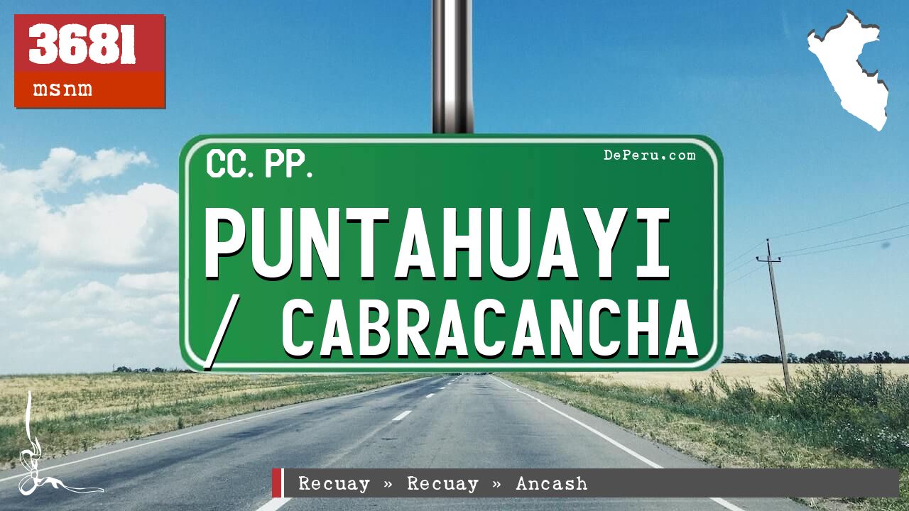Puntahuayi / Cabracancha