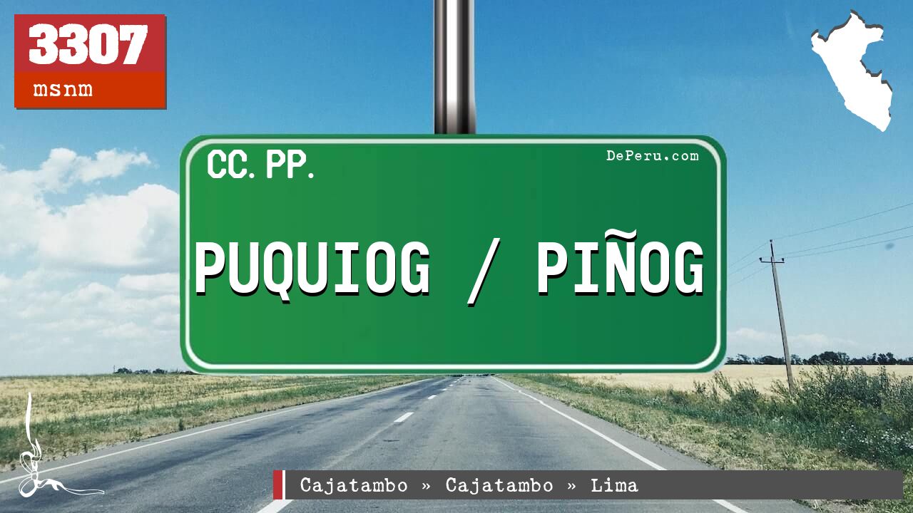 Puquiog / Piog