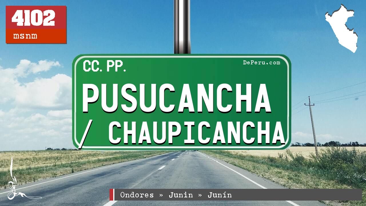Pusucancha / Chaupicancha