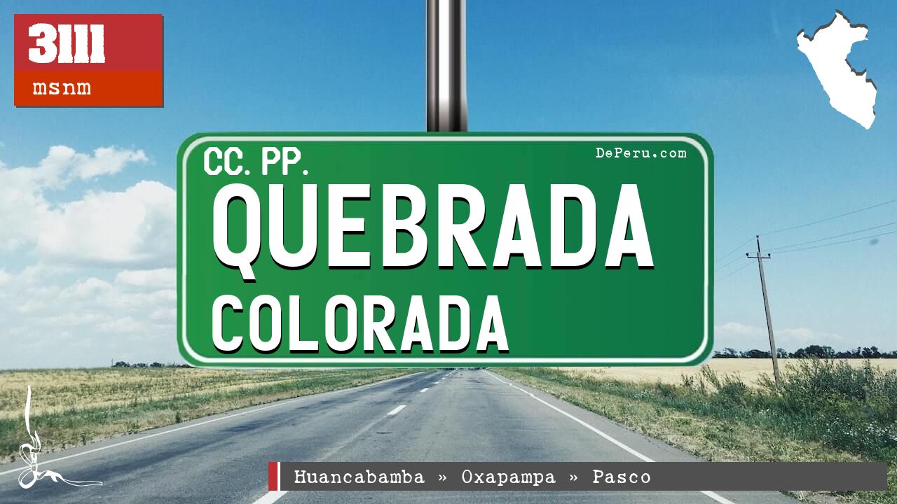 Quebrada Colorada