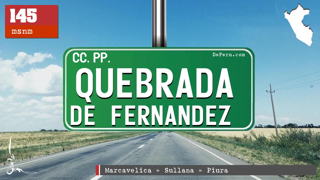 Quebrada de Fernandez