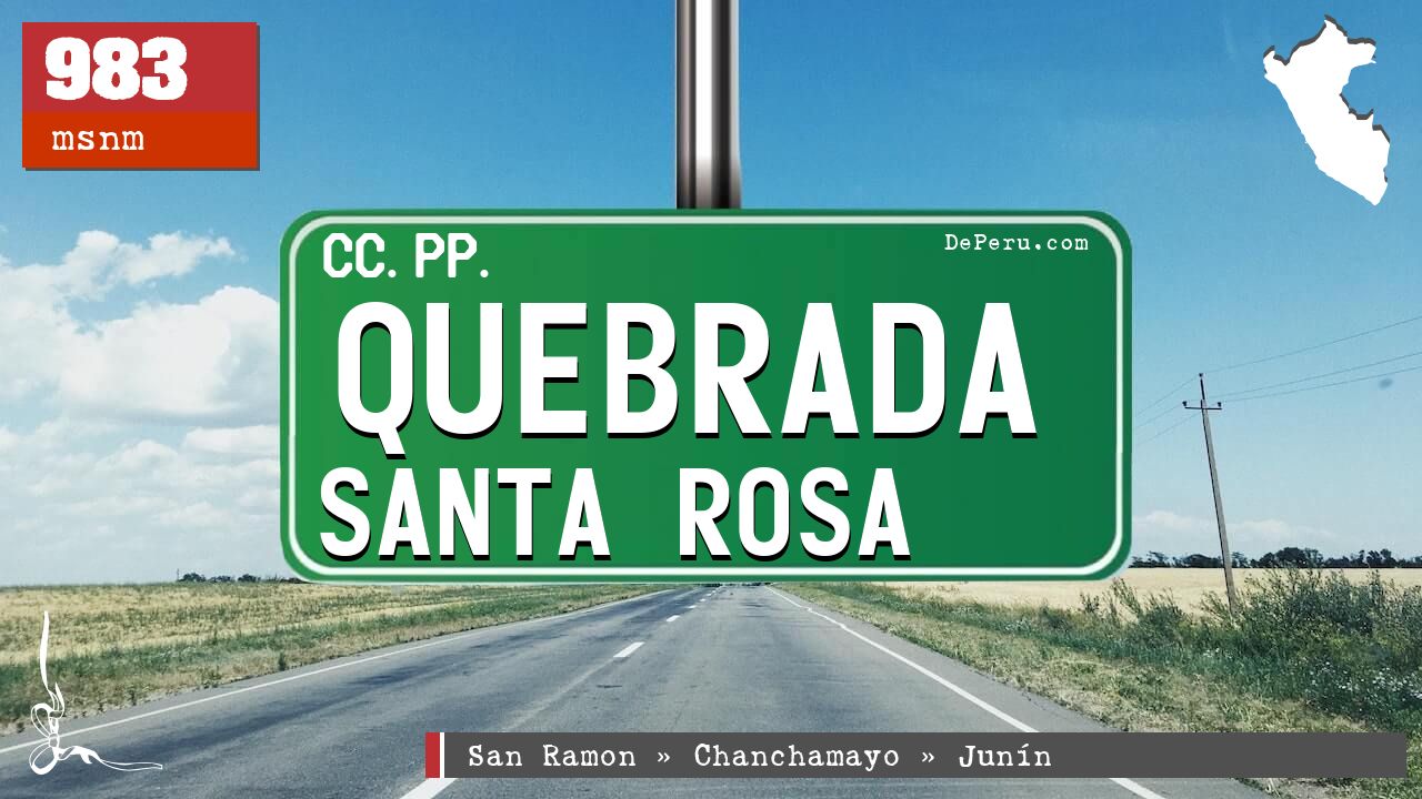 Quebrada Santa Rosa