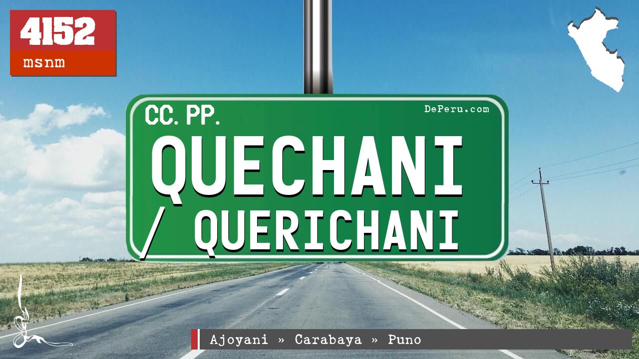 Quechani / Querichani